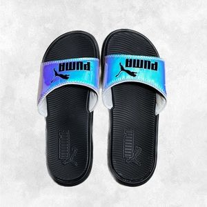 PUMA chrome slides